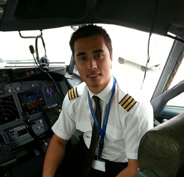Former FTA student Sacha Radojcic now works for Ryanair