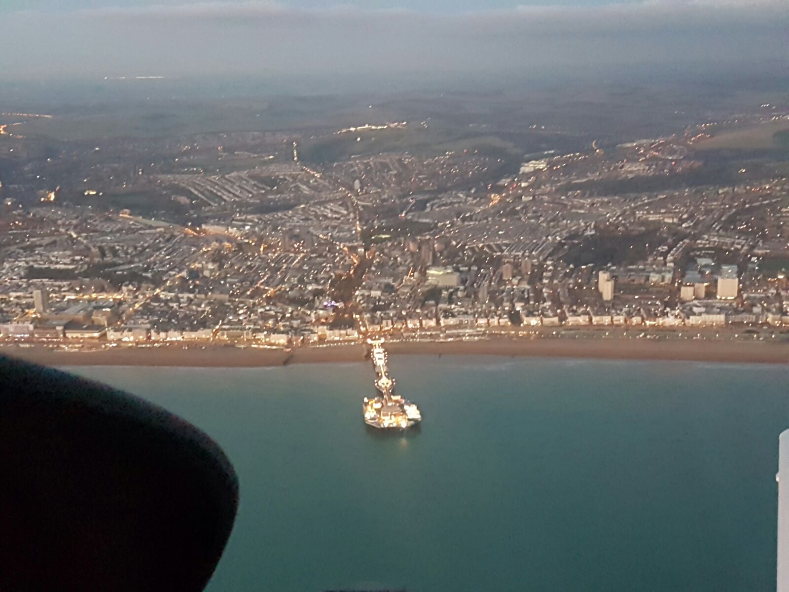 Brighton from the sky